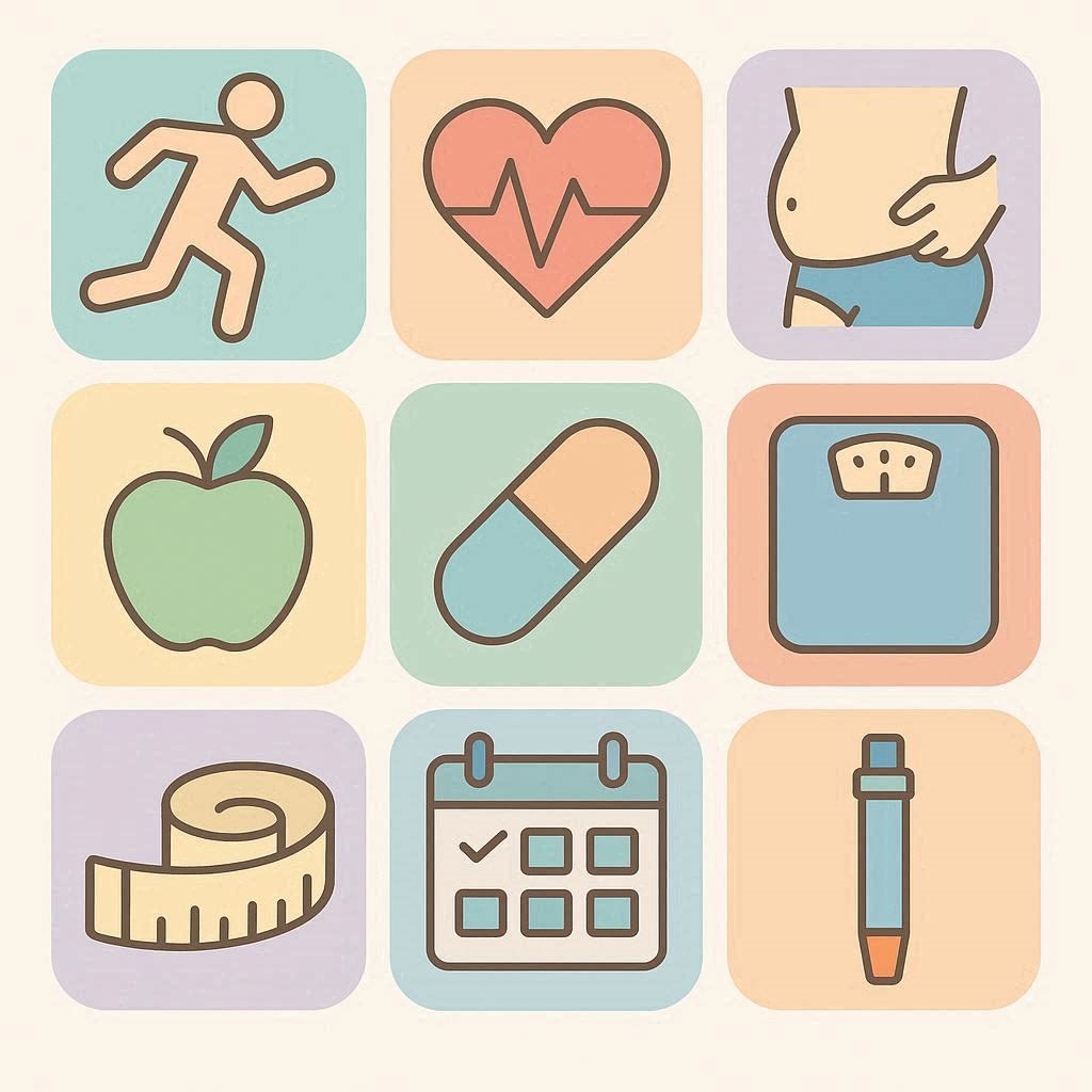 pictogrammen dietist